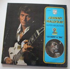 Johnny Hallyday, les coups & mal - succés en 2 disques, 2LP - 33 Tours 6680 265