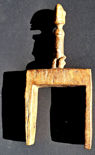 Art africain ancien étrier - art,