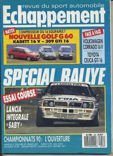 Echappement 258 1990 - echappement, n°258