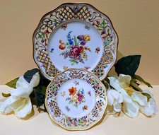 Plates Chateau Dresden-Royal Dresden Art & Germany US Zone Schumann Bavaria