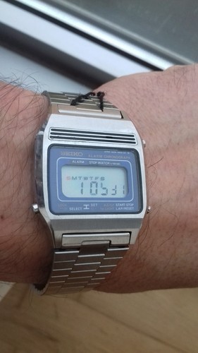 Seiko a639 5000 - seiko, blue