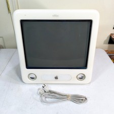 Apple eMac G4 PowerPC 700MHz A1002 40GB HDD OS X 384MB RAM No Keyboard/Mouse