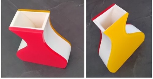 Vase post moderne memphis - vase, post-moderne