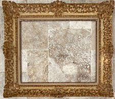 RARE FRAME MONTPARNASSE RG GAULT PROFILE WOOD STUCCO SIZE 20F FRENCH FRAME