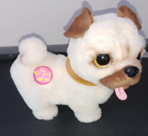Peluche chien poppy le - chien, :
