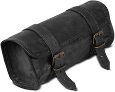 Sacoches De Moto En Cuir Noir