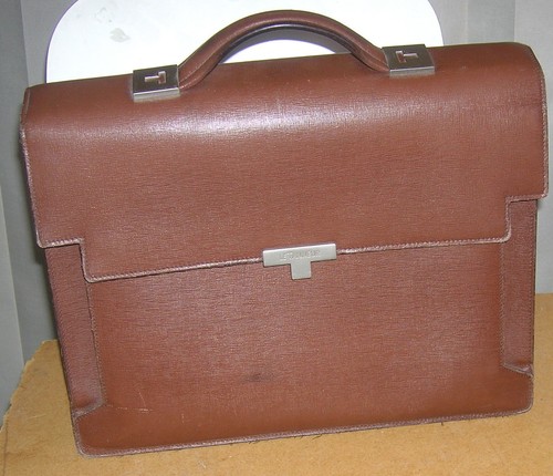 Cartable soufflet cuir - à, en