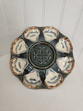 Longchamp Plat De Service / Presentation à Huîtres Terre De Fer 25cm