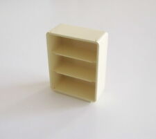 Playmobil (R4c03) NURSERY - white wardrobe without doors yellowed 3417 vintage