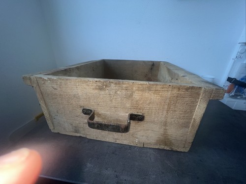 Ancien tiroir établi - ancien, bois
