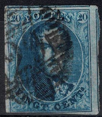 1858 belgique effigie roi - effigie,