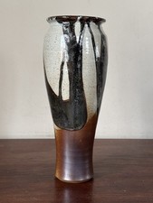 Vase Grès Céramique Signé