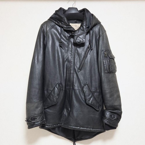 Avirex veste manteau cuir - veste,