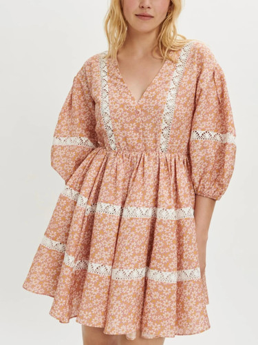Maje women pink linen - pink,
