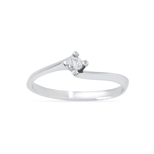 Bague solitaire diamant - bague,