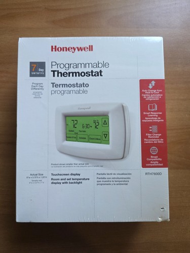 Honeywell rth7600d day - rth7600d, 7-day