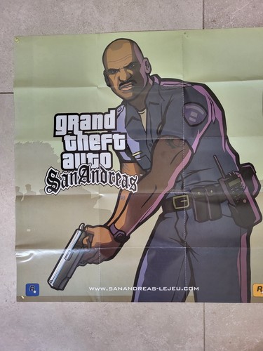 Affiche gta san andréas - gta,