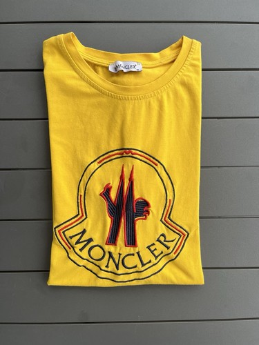 Moncler shirt homme jaune - moncler, t-shirt