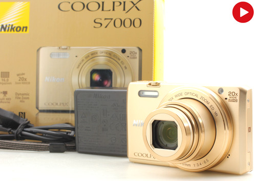 Nikon coolpix s7000 0mp - coolpix, 16.0mp
