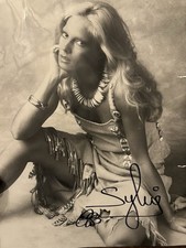 Vintage Photo Signed Sylvie Vartan - Original Autograph