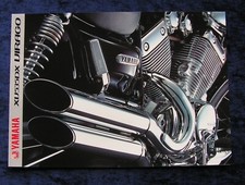 Yamaha XV 535 DX Virago Brochure 1999 4 pages 