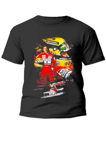 Tee shirt ayrton senna 100 - tee,
