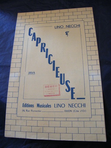 Partition capricieuse lino - "partition,