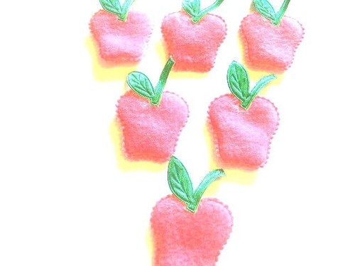 Lot appliques tissus - lot,