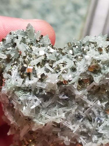 Quartz avec pyrite dorée - pyrite,