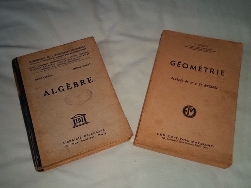 Lot livres anciens - livres, scolaire