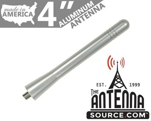 Short 4 aluminum - 4", silver