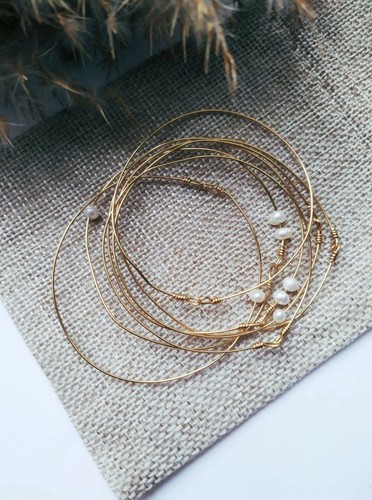Bracelet semainier joncs - bracelet, 7
