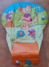 Chicco Polly 2 in 1 Wood Friends High Chair Lining