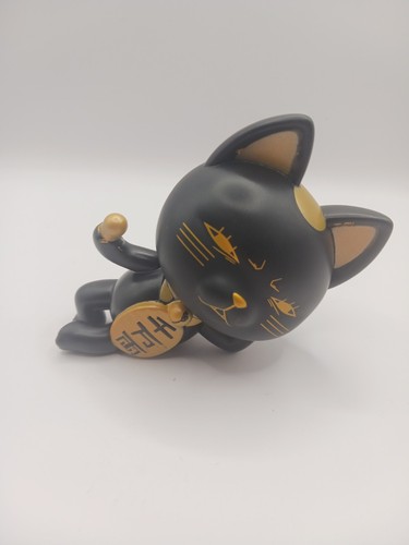 Figurine chat maneki - maneki-neko, noir