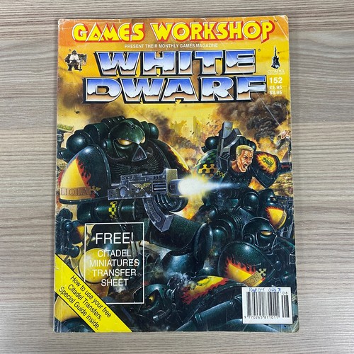 White dwarf issue 152 - white, magazine