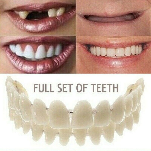 Dentier silicone fausses - dentier,