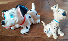 2 POUETS  DALMATIENS LEDRA NO DELACOSTE  DISNEY TBE MICKEY