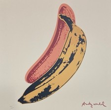 Andy Warhol : Lithographie grand format 60 Par 60 cm