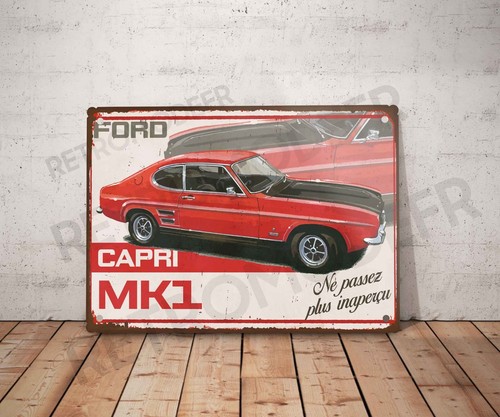 Plaque métal vintage ford - plaque,