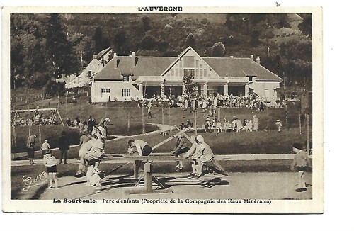 Bourboule parc d - 63, enfants