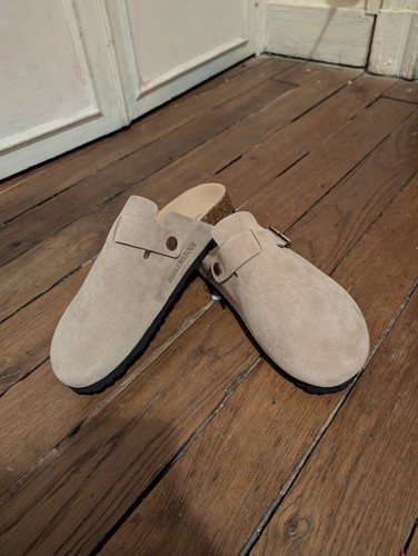 Birkenstock boston beige - boston,