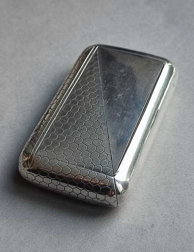 Ancien étui boîte tabac - ancien,
