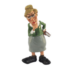 Figurine Humoristique de la maitresse d'école