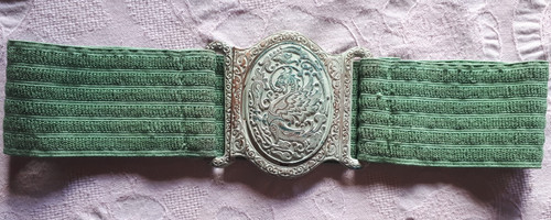Ceinture boucle cuivre sur - 1,