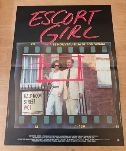 Affiche cinema escort - cinema, girl