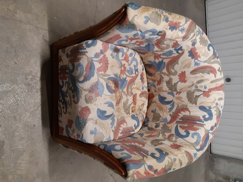 Fauteuil cabriolet tissu - , à