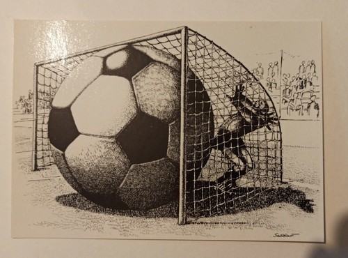 Carte postale sport football - sport,