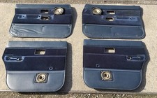 Volvo 240 260 Door Cards In Blue Set Of 4 Rare Items 244 245 265 264