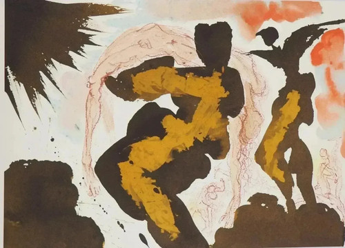 Salvador dali corps - corps, et
