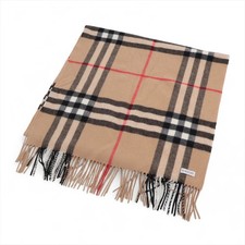 Burberry Nova Check Scarf Cashmere Beige